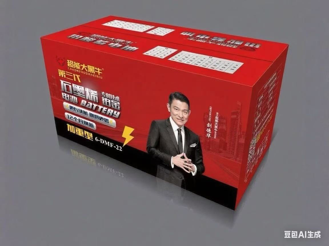 超能大黑牛第三代石墨烯电池（6-DMF-22-红）